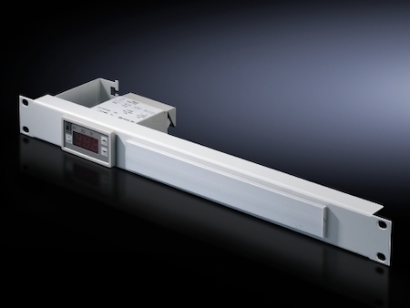 Rittal 7109035 DK Цифровой индикатор и регулятор температуры 19", встроен в патч-панель 1ЕВ, RA L7035