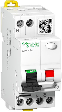 Schneider Electric A9FDB610 Устройство защиты от дугового пробоя iDPN N Arc 1P-N 10A С 6000A