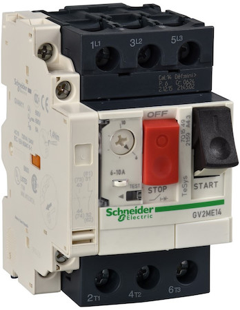 Schneider Electric GV2ME05AN11TQ MOTOR CIRCUIT BREAK+ADD