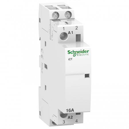 Schneider Electric A9C22512 МОДУЛЬНЫЙ КОНТАКТОР iCT16A 2НО 220В АС 50ГЦ