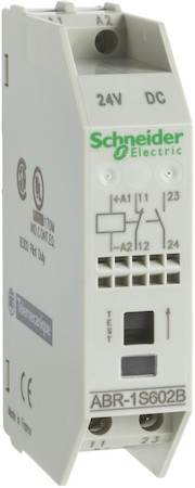 Schneider Electric ABR1S402B ИНТЕРФЕЙС ВЫХОДНОЙ, ШИРИНА 17,5ММ, 2НО 24В