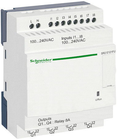 Schneider Electric SR2E121FU ZELIO LOGIC РЕЛЕ ЭКОНОМ 12ВХ/ВЫХ ~240В