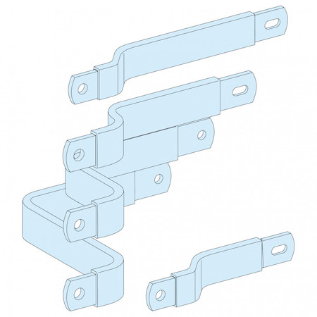 Schneider Electric 04454 КОМПЛ.ПОДС.ГОР.СТ.NS630 С Р.УПР,4П 630 A