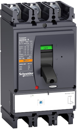 Schneider Electric LV433702 3П АВТОМ.ВЫКЛ. M1.3M 500A NSX630R(200кА при 415В, 45кА при 690B)