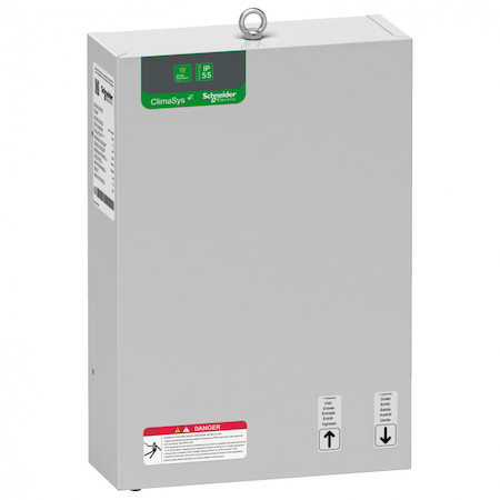 Schneider Electric NSYCEWX1K ТЕПЛООБМЕННИК ВОЗДУХОВОДЯНОЙ 1000ВТ НЕРЖАВЕЮЩАЯ СТАЛЬ 230В 50ГЦ