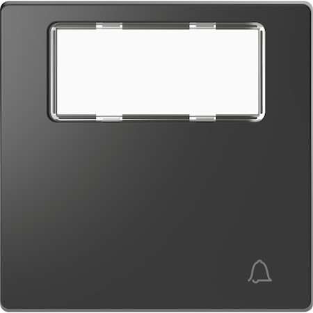 Schneider Electric MTN3365-6034 MERTEN D-Life КЛАВИША 1-ная, пол. д/надп., звонок, АНТРАЦИТ