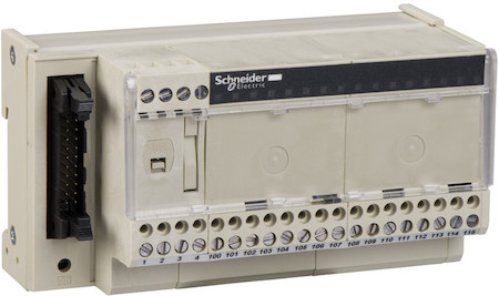 Schneider Electric ABE7H16R31 TELEFAST БАЗА 16 ВХ/ВЫХ, ИНДИКАЦИЯ СОСТОЯНИЯ КАНАЛА 3, ВЫБОР ПОЛЯРНОСТИ 0 ИЛИ 24