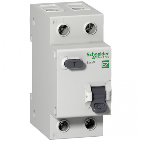 Schneider Electric EZ9D34610 ДИФ. АВТ. ВЫК. EASY 9 1П+Н 10А 30мА C AC