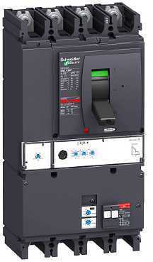 Schneider Electric LV432932 Автоматический выключатель VigiComPact NSX630F, 36 kA при 415 В пер.тока, расцеп.MicroLogic 2.3 630A, Vigi MB , 4П4Т