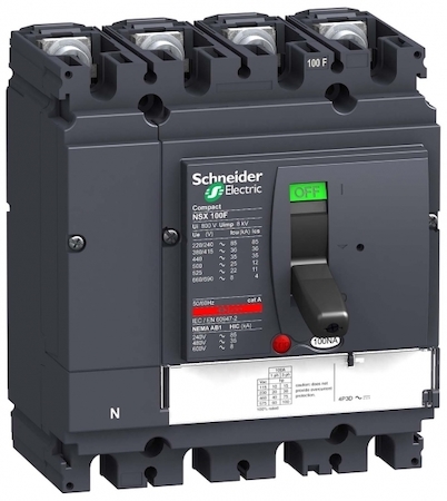 Schneider Electric LV429639 4П ВЫКЛЮЧАТЕЛЬ-РАЗЪЕДИНИТЕЛЬ NSX100NA