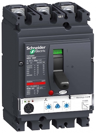 Schneider Electric LV429828 3П3Т АВТОМ. ВЫКЛ.MR. 2.2 M 25A NSX100F