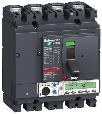 Schneider Electric LV430886 4П4Т АВТ. ВЫКЛ. MICR. 5.2A 100A NSX160F
