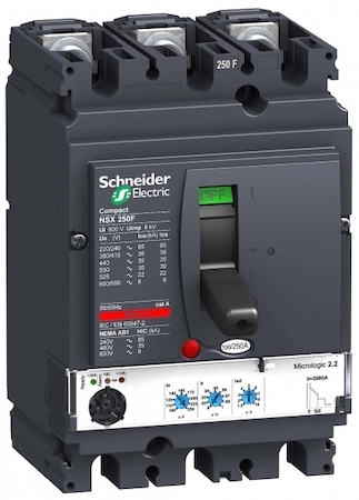 Schneider Electric LV431771 3П3Т АВТ. ВЫКЛ. MICR. 2.2 160A NSX250F