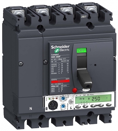 Schneider Electric LV431867 4П4Т АВТ. ВЫКЛ. MICROLOGIC 5.2A 100A NSX250F