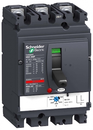 Schneider Electric LV431749 3П3Т АВТОМ. ВЫКЛ. MA150 NSX250F