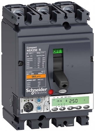 Schneider Electric LV433279 3П АВТОМ.ВЫКЛ. M5.2E 100A NSX100R(200кА при 415В, 45кА при 690B)