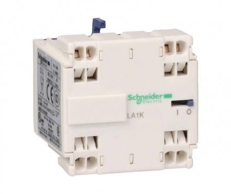 Schneider Electric LA1KN203 БЛОК ДОПОЛНИТЕЛЬНЫХ КОНТАКТОВ 2НО ПРУЖИННЫЙ ЗАЖИМ