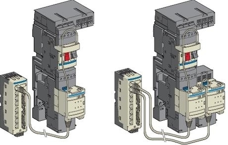 Schneider Electric LAD311 ПЛАТА ДЛЯ МОНТАЖА GV2 ME РАСЦЕПИТЕЛЯ И КОНТАКТОРА