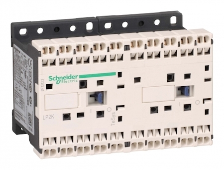 Schneider Electric LP2K06013BD3 КОНТАКТОР РЕВЕРС. K 3P, 6 А,НЗ, 24V DC ,