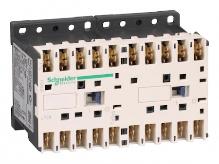 Schneider Electric LP2K06107BD КОНТАКТОР РЕВЕРС. K 3P,6 А,НО,24V DС,ЗАЖИМ ФАСТОН,