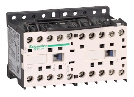 Schneider Electric LP5K0601BW3 КОНТАКТОР РЕВЕРС.3P,6А,НЗ,24V DC 1.8ВТ