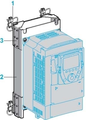 Schneider Electric VW3A9622 Комплект DNV для ATV 61/71 размер 3