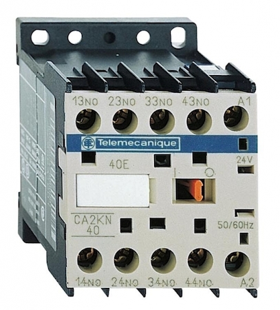 Schneider Electric CA2KN40U72 ПРОМЕЖУТОЧНОЕ РЕЛЕ 4НО, ЦЕПЬ УПРАВЛЕНИЯ 230/240В, 50/60ГЦ