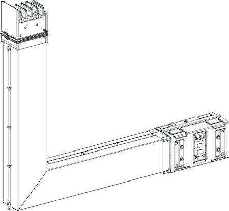 Schneider Electric KSA1000DLE4A СЕКЦИЯ УГЛОВАЯ ВЕРТИК. НА ЗАКАЗ 1000А