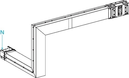 Schneider Electric KSA630DMBK4A СЕКЦИЯ УГЛОВАЯ НА ЗАКАЗ 630А