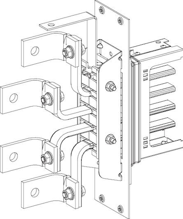 Schneider Electric KSA400AE4 СЕКЦИЯ ВВОДНАЯ ФЛАНЦЕВАЯ 400А