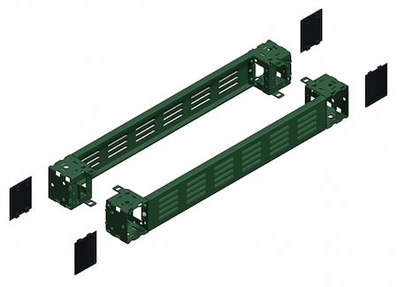 Schneider Electric NSYSPFV6100 ПЕРЕДНИЕ И ЗАДНИЕ ПАНЕЛИ ЦОКОЛЯ ВЕНТ. 600x100