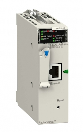 Schneider Electric BMXNOE0110 МОДУЛЬ FACTORYCAST ETHERNET 10/100 RJ45