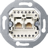 Schneider Electric 465701 МЕХАНИЗМ RJ45 Х2 8/8 КАТЕГОРИЯ 3