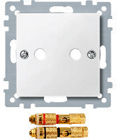 Schneider Electric 469319 ЦЕНТР.ПЛАТА С РАЗЪЕМАМИ HIGH-END, БЕЛЫЙ