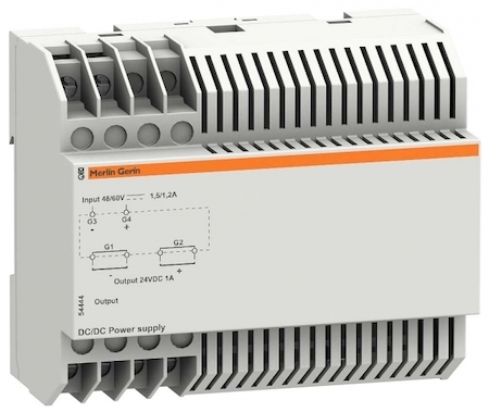 Schneider Electric 54444 220 VAC МОДУЛЬ ПИТАНИЯ 24 В ПОСТ ТОКА