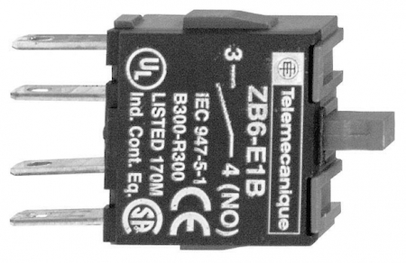 Schneider Electric КОНТАКТНЫЙ БЛОК ZB6E2B