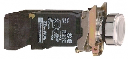 Schneider Electric КНОПКА 22ММ 110-120В С ВОЗВ. С ПОДСВ. XB4BW3135