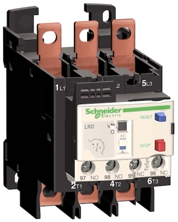 Schneider Electric LRD3256 ТЕПЛОВОЕ РЕЛЕ С ЗАЖИМАМИ ПОД КОЛЬЦЕВОЙ НАКОНЕЧНИК 16-25A CLASS 10A