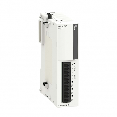 Schneider Electric TM2AMO1HT МОДУЛЬ АНАЛОГ 1ВЫХ 0-10В/4-20МА 12БИТ