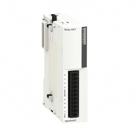 Schneider Electric TM2DRA8RT МОДУЛЬ РАСШИРЕНИЯ 8ВЫХ РЕЛЕ, КЛЕМ. БЛОК