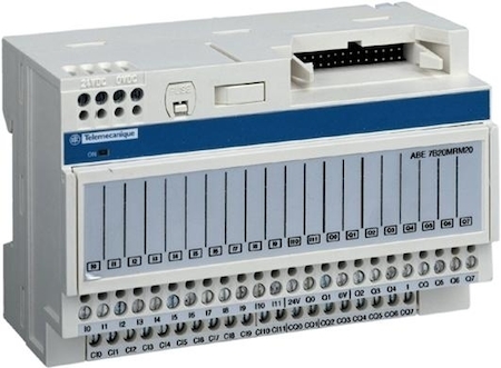 Schneider Electric ABE7B20MPN22 БАЗА ПАССИВ 12ВХ/8ВЫХ =24В СВТД ПРЕДОХР