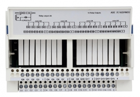 Schneider Electric ABE7E16SRM20 TELEFAST БАЗА АКТИВ НА 16ВЫХ РЕЛЕЙНЫХ,ДЛЯ МОДУЛЕЙ РАСШ TWIDO(TWDDDO16TK/DDO32TK)