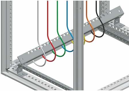Schneider Electric NSYCFP80 НИЖНЯЯ ПОПЕРЕРЕЧНАЯ РЕЙКА ДЛЯ КРЕПЛЕНИЯ КАБЕЛЯ 800