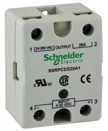 Schneider Electric SSRPCDS10A1 ТВЕРДОТЕЛЬНОЕ РЕЛЕ, 10А
