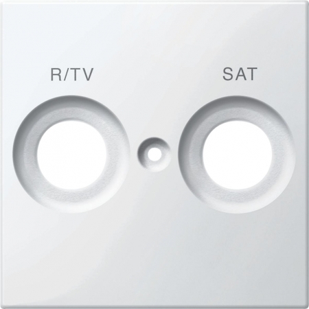 Schneider Electric MTN299819 MERTEN ЦЕНТР.ПЛАТА д/антенной розетки маркировкой R/TV и SAT, ПОЛ.БЕЛЫЙ, SM