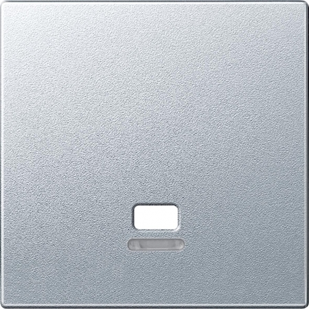 Schneider Electric MTN3380-0460 MERTEN ЦЕНТР.ПЛАТА окошком д/свет.индик. д/Выключателя со шнурком, АЛЮМИНИЙ, SM