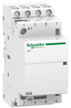 Schneider Electric A9C24834 МОД КОНТАКТОР iCT25A 4НО 220/240В АС