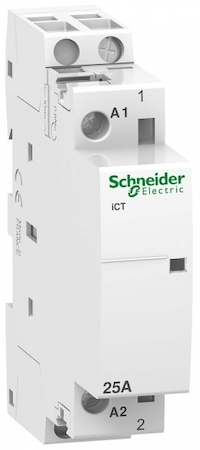 Schneider Electric A9C20731 МОДУЛЬНЫЙ КОНТАКТОР iCT25A 1НО 230/240В АС 50ГЦ