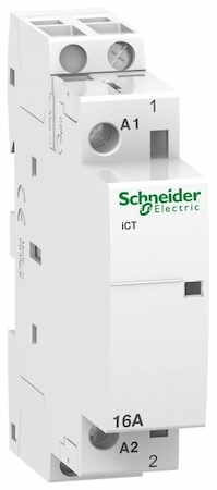 Schneider Electric A9C22711 МОДУЛЬНЫЙ КОНТАКТОР iCT16A 1НО 230/240В АС 50ГЦ