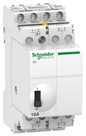 Schneider Electric A9C30114 ИМПУЛЬСНОЕ РЕЛЕ iTL16A 4НО 24В АС 50-60ГЦ 12В DC